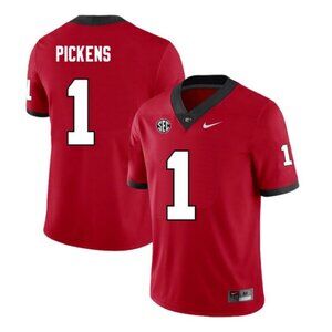 Mens Youths Optional Item For George Pickens Red Vapor Stitched Jersey